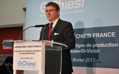 Le 6 Février 2017 – Le cabinet Nextep organise la visite du site du laboratoire Chiesi à la Chaussée Saint Victor (Loir-et-Cher), en présence du Secrétaire d’Etat chargé de l’industrie Christophe Sirugue.