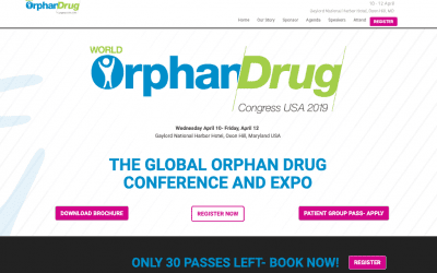 THE TEAM WILL BE WITH MEDVANCE AT THE WORLD ORPHAN DRUG CONGRESS USA